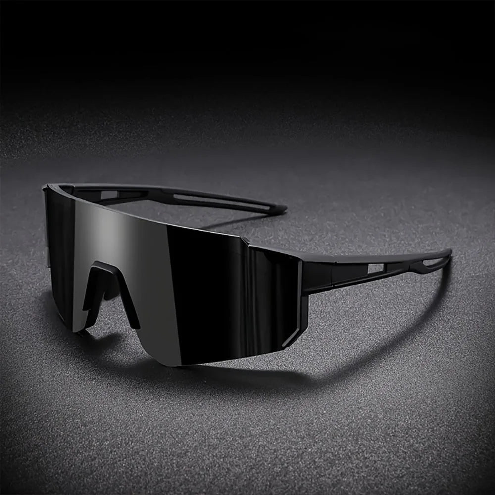 Oversized Cycling Sunglasses – Windproof Road & Bike Riding Eyewear
