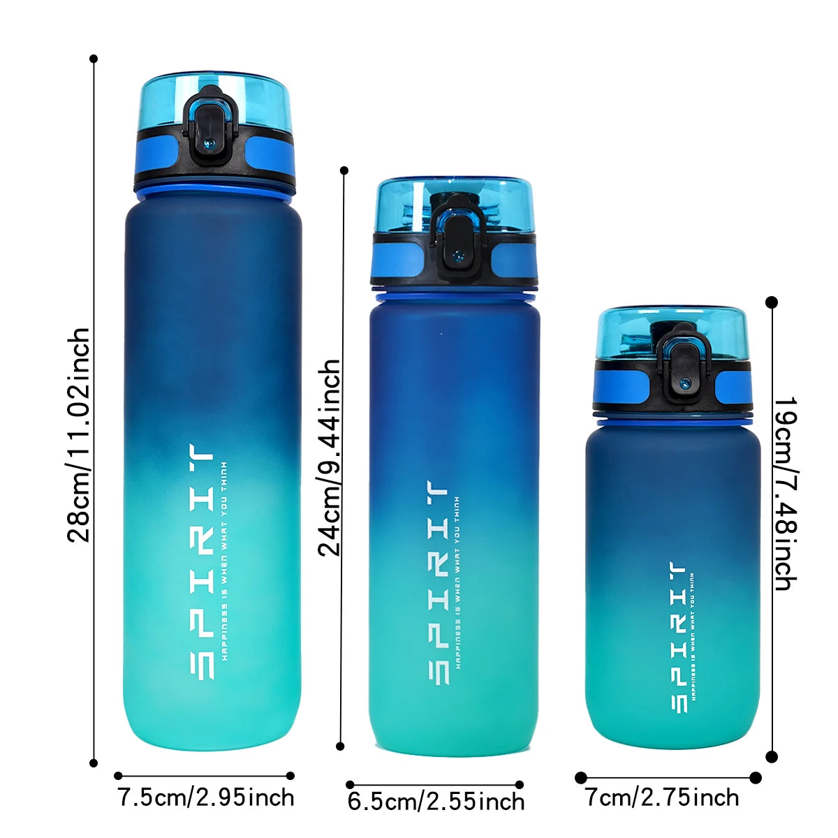 Gradient Water Bottle