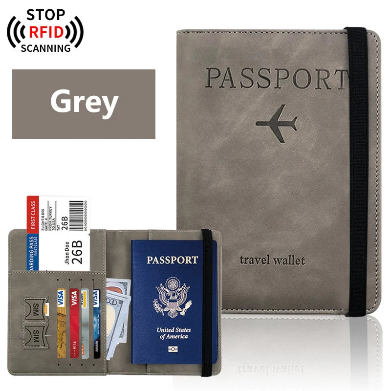 Travel Passport Holder & Organizer Wallet