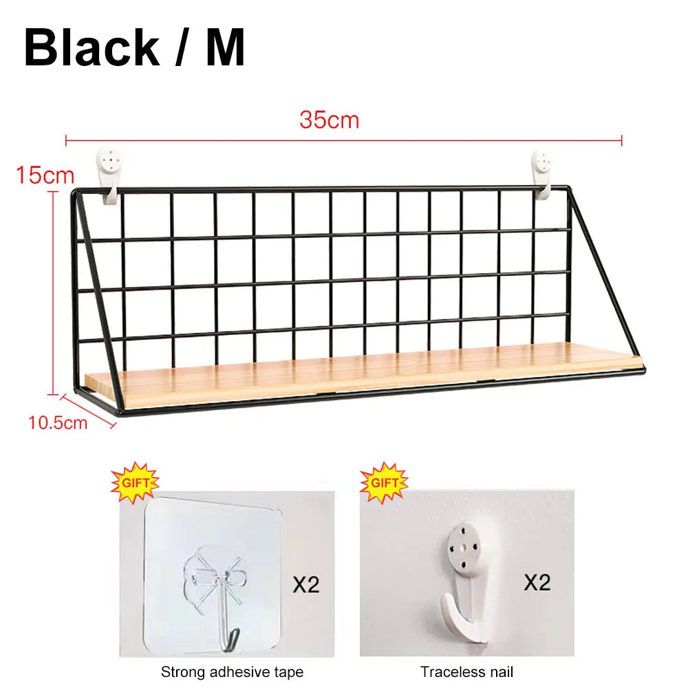 Wall-Mounted Spice Rack Organizer