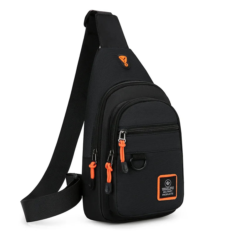 Men's Outdoor Sling Bag – Waterproof Crossbody Chest Bag