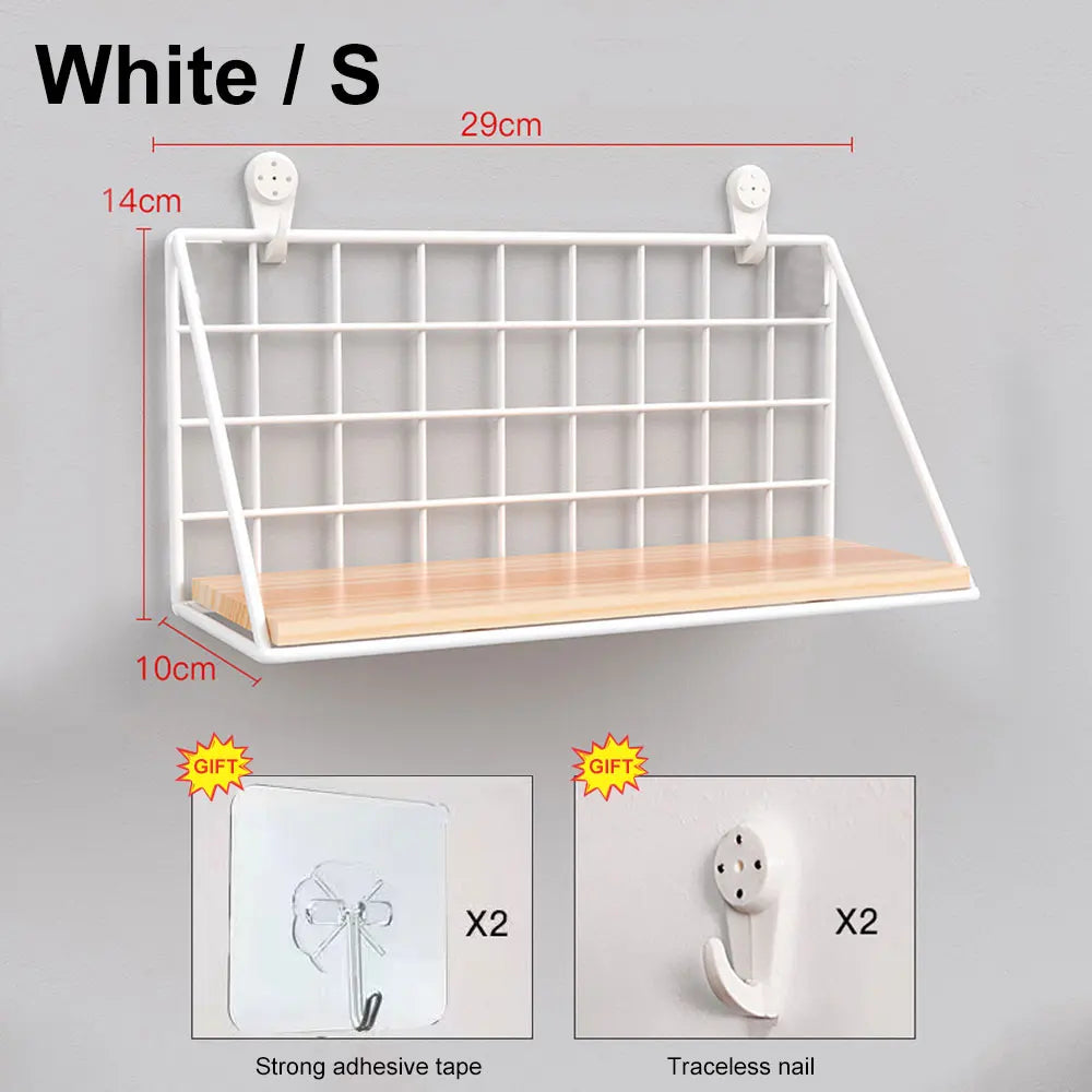 Wall-Mounted Spice Rack Organizer