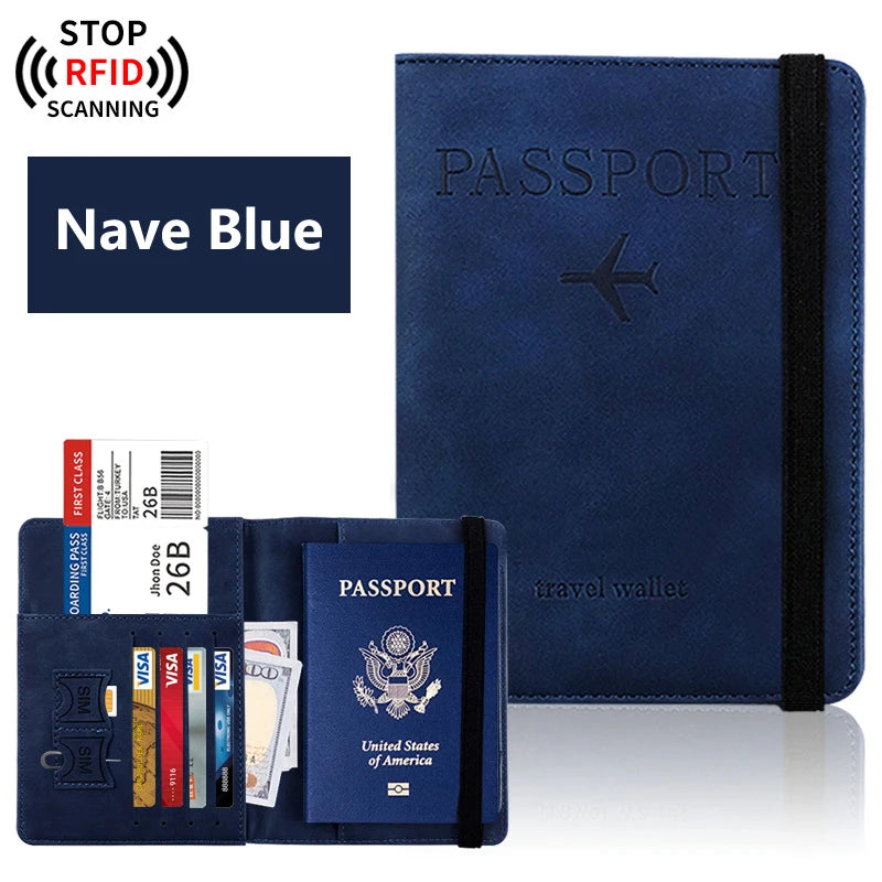 Travel Passport Holder & Organizer Wallet