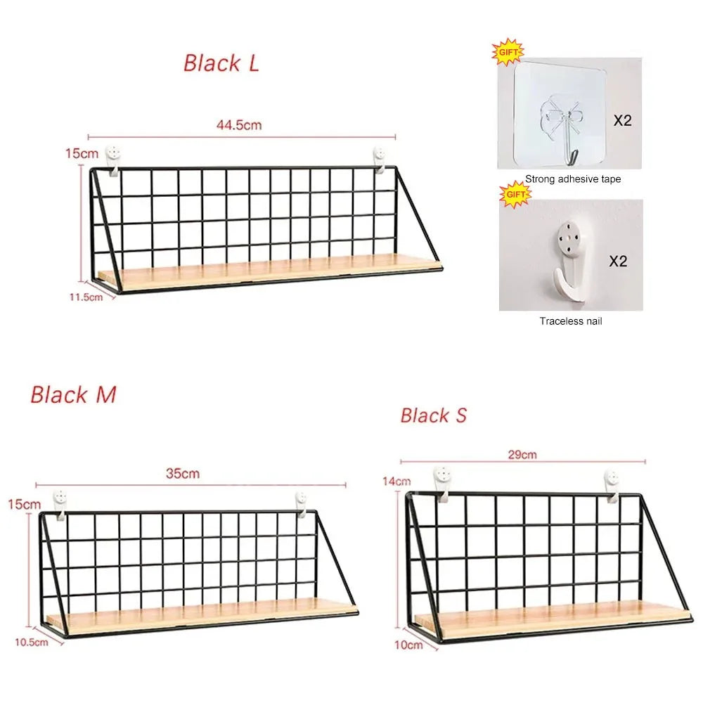 Wall-Mounted Spice Rack Organizer