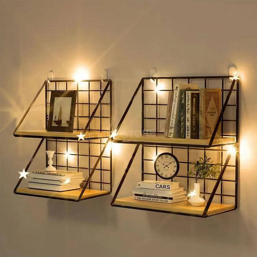 Wall-Mounted Spice Rack Organizer