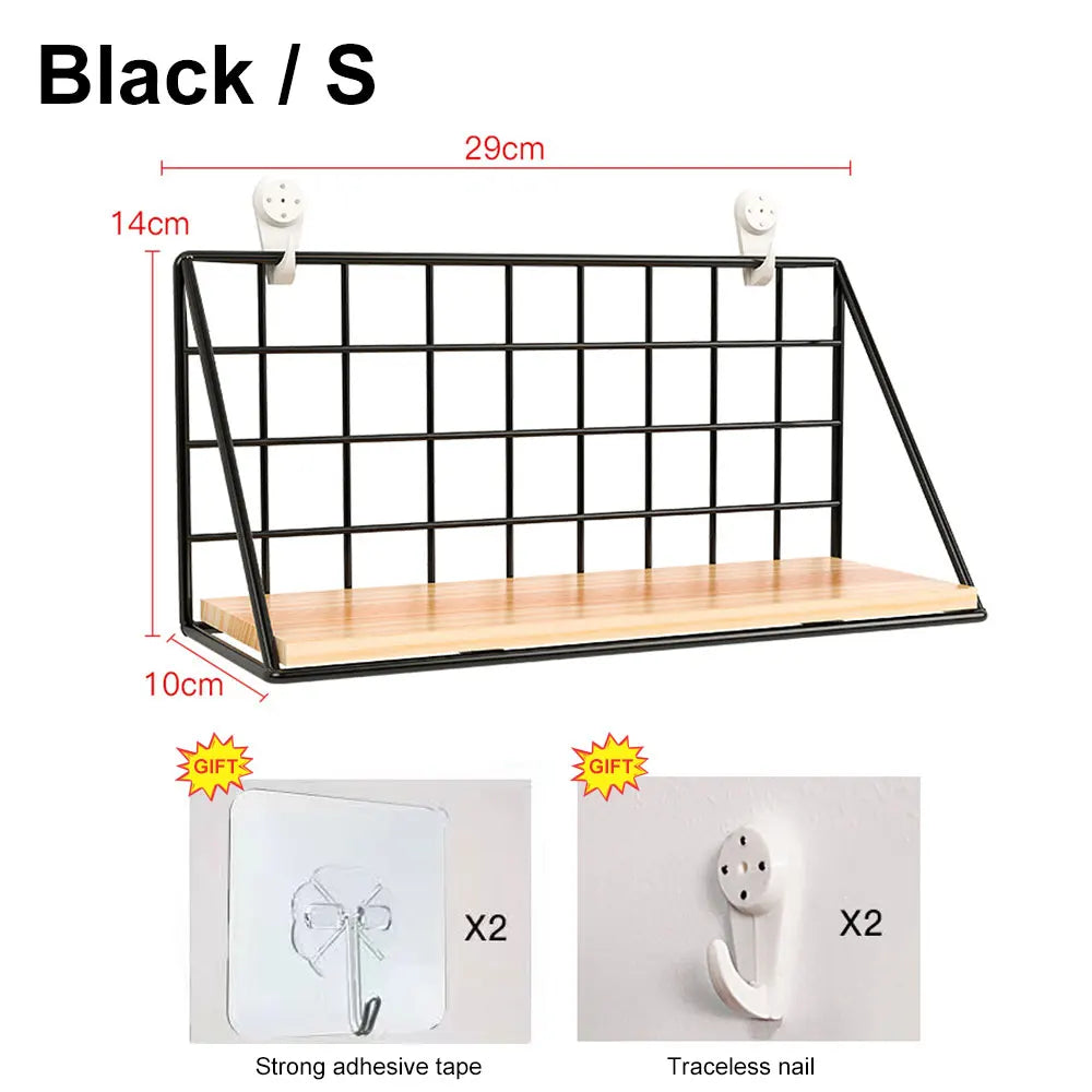 Wall-Mounted Spice Rack Organizer