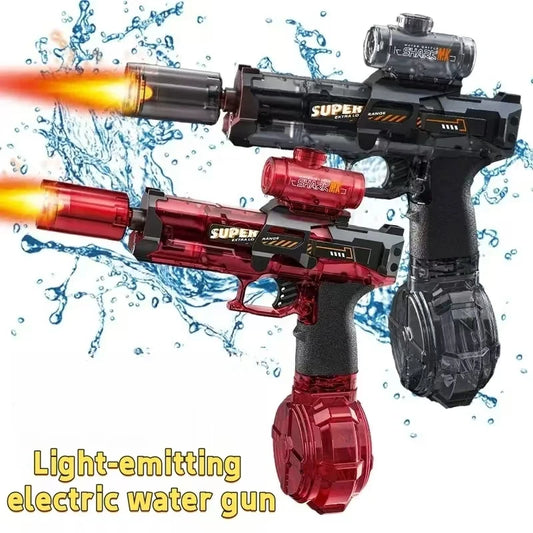 Electric Water Blaster – Light & Flame Effects