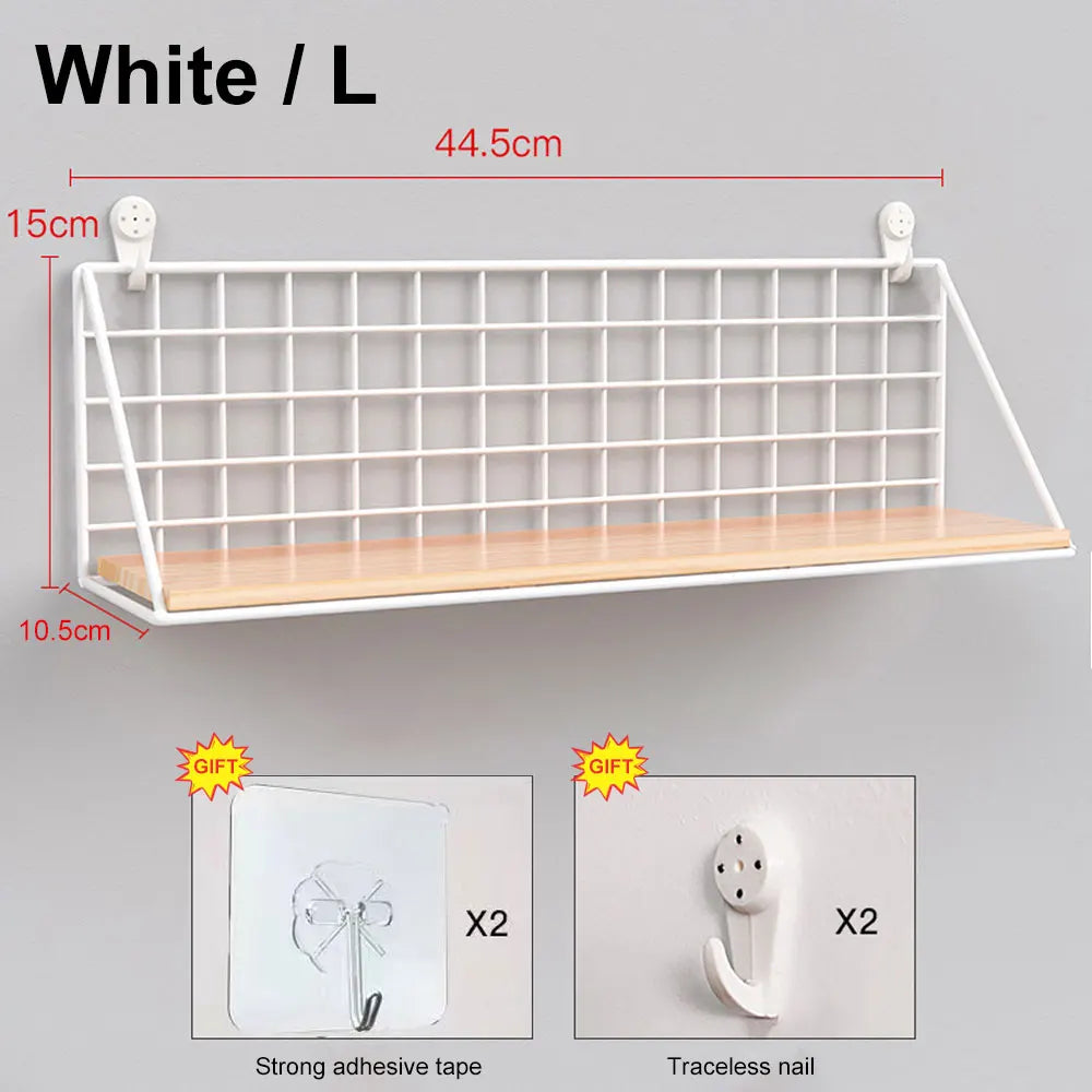 Wall-Mounted Spice Rack Organizer