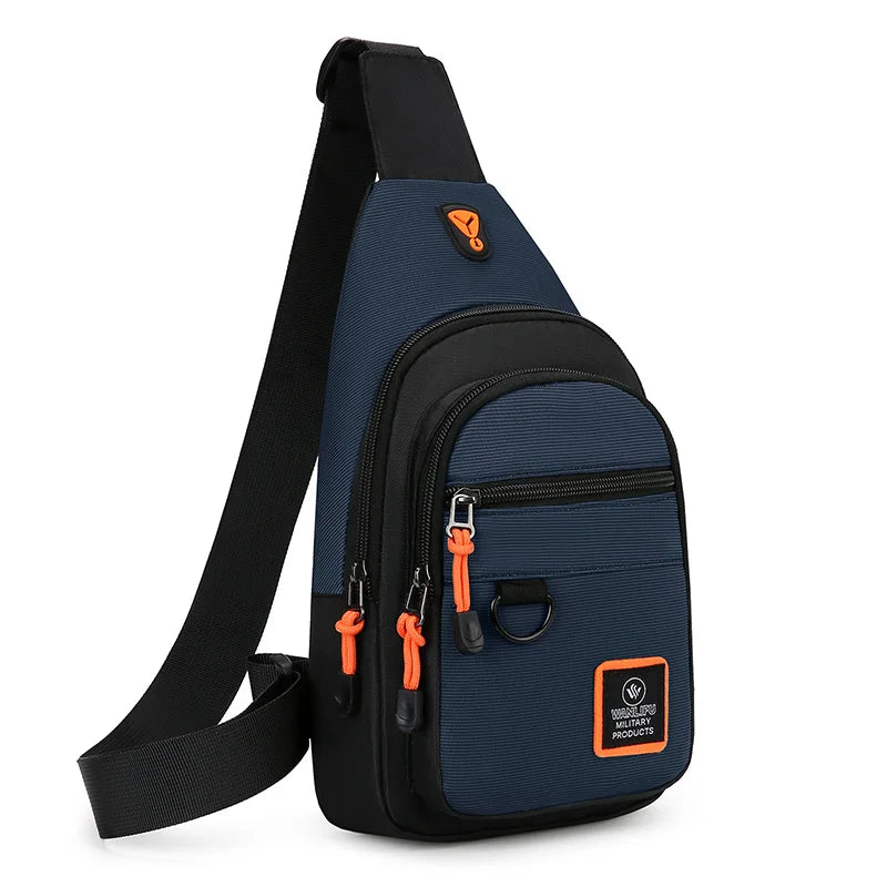 Men's Outdoor Sling Bag – Waterproof Crossbody Chest Bag