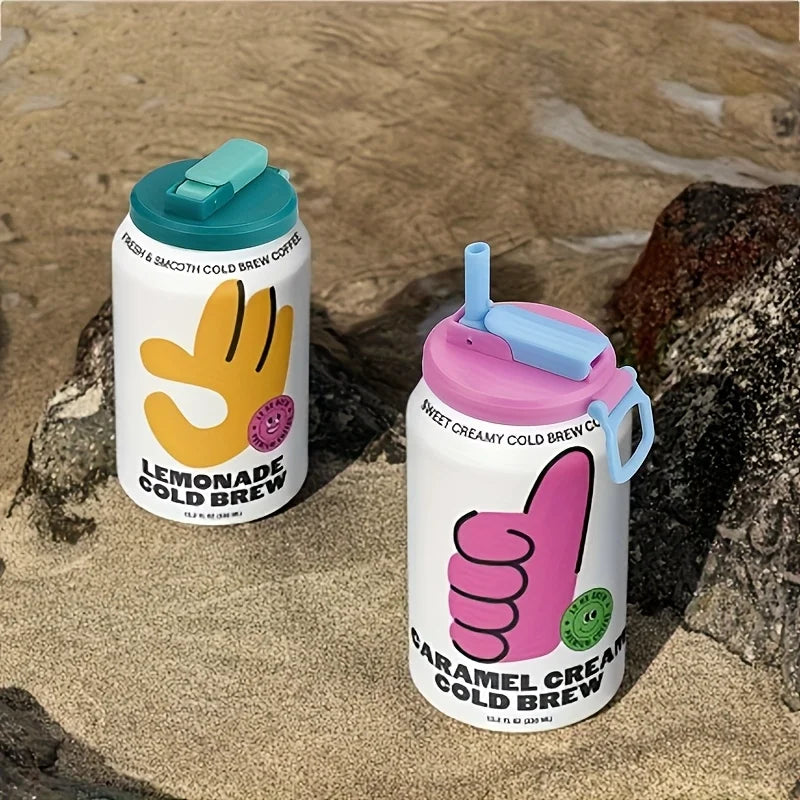 Reusable Soda Can Lid with Straw – Soft Drink Can Cover