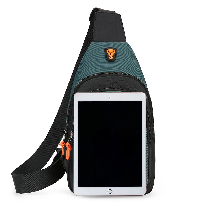 Men's Outdoor Sling Bag – Waterproof Crossbody Chest Bag