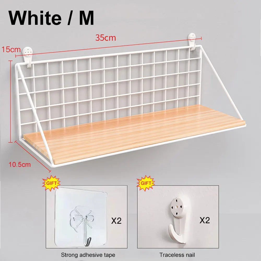 Wall-Mounted Spice Rack Organizer