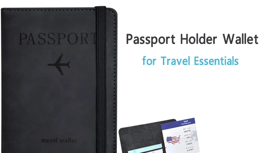 Travel Passport Holder & Organizer Wallet