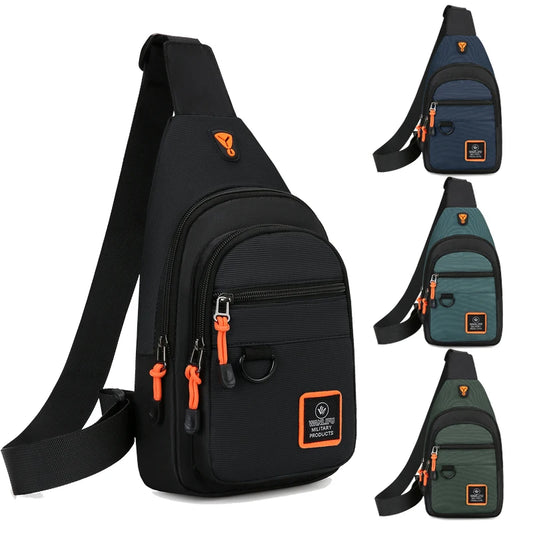 Men's Outdoor Sling Bag – Waterproof Crossbody Chest Bag