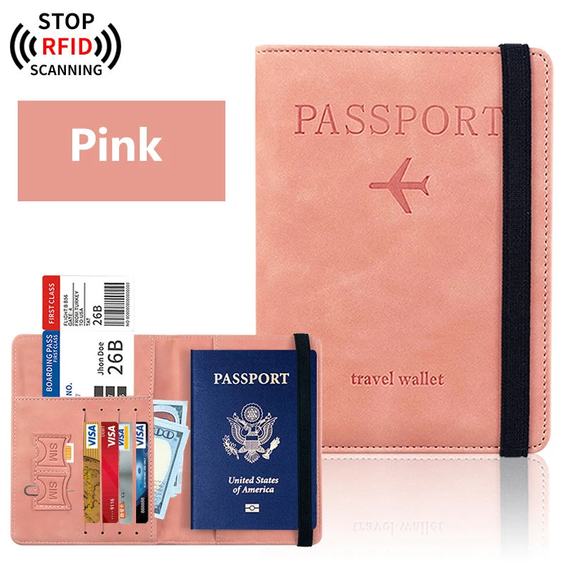 Travel Passport Holder & Organizer Wallet