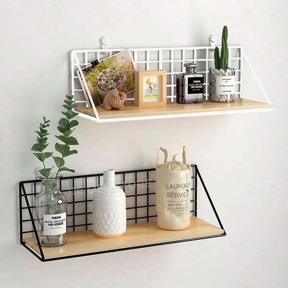 Wall-Mounted Spice Rack Organizer